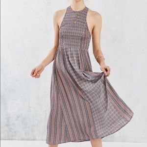 Urban Outfitters Kimchi Blue Jocelyn Smocked Dress